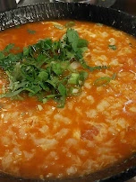 Tomato and Dough Drop Soup